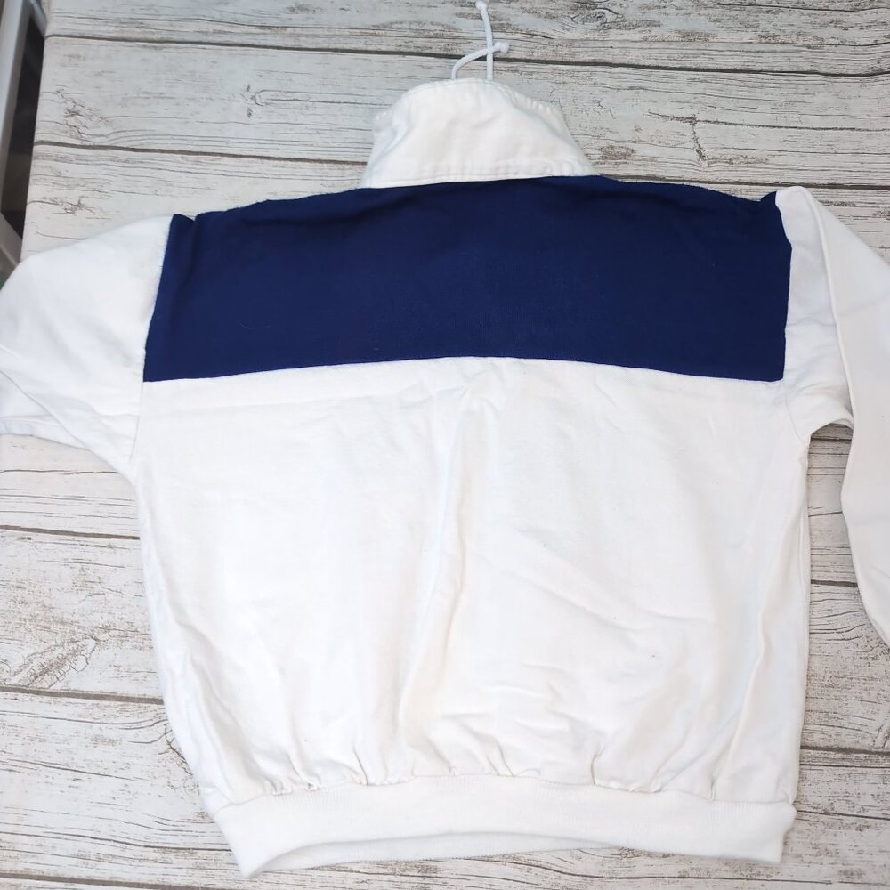 California Beach Graphic Hoodie Colorblock 100% Cotton 90s Retro – Unisex XL - Picture 6 of 6